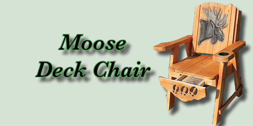 moose, deck chair, deck lounge chair